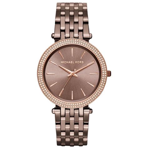 Michael Kors Ladies Brown Darci Watch MK3416